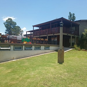 Fachada de los apart