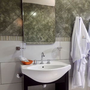 Baño de Nuestra Habitación de Hotel